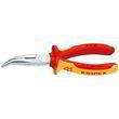 Плоские круглогубцы с режущими кромками Knipex 25 26 160 (загнутые)