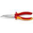 Плоские круглогубцы с режущими кромками Knipex 26 26 200 (загнутые)