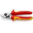 Ножиці для різки кабелів з розкриваючою пружиною Knipex (95 26 165)