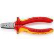 Інструмент для обжима тонкостінних контактних гільз Knipex 97 68 145 A