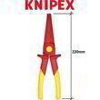 Плоские круглогубцы из пластмассы Knipex 98 62 02. Фото-4