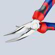 Плоские круглогубцы с режущими кромками Knipex 25 25 160 (загнутые). Фото-5