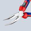 Плоские круглогубцы с режущими кромками Knipex 25 25 160 (загнутые). Фото-6