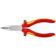 Плоские круглогубцы с режущими кромками Knipex 25 26 160 (загнутые). Фото-3