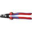 Ножницы для резки кабелей с двойными режущими кромками Knipex 95 12 225 StepCut® XL. Фото-2