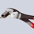 Кусачки боковые особой мощности фосфатированные, черного цвета 180 мм Knipex 74 01 180. Фото-4