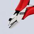 Кусачки боковые для электроники Knipex 77 11 115. Фото-3