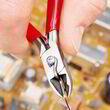 Кусачки боковые для электроники Knipex 77 11 115. Фото-4