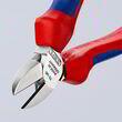 Кусачки бокові хромовані 140 мм Knipex 70 05 140. Фото-4