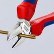 Кусачки бокові хромовані 140 мм Knipex 70 05 140. Фото-5