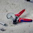 Труборез KNIPEX для композитных и пластиковых труб до 26мм, 90 25 25. Фото-9