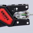 Автоматический инструмент для удаления изоляции с круглых кабелей Knipex 12 74 180 SB. Фото-5