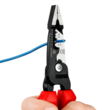 Многофункциональные клещи для электромонтажных работ Knipex, 13 72 200 ME, метрические. Фото-5