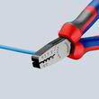 Инструмент для обжима контактных гильз 145 mm Knipex 97 62 145 A. Фото-5
