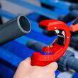 Труборез KNIPEX DP 50 для канализационних ПВХ труб 32/40/ 50мм, 90 23 02 BK. Фото-6