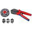 Клещи обжимные со сменными матрицами KNIPEX MultiCrimp® 97 33 03. Фото-3