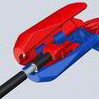 Прибор универсальный для удаления изоляции Knipex ErgoStrip 16 95 03 SB. Фото-4